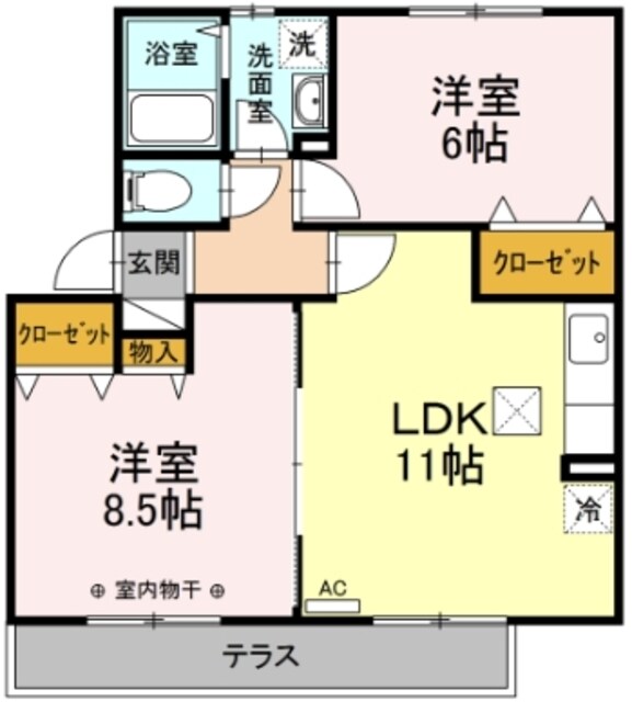 Dessinの物件間取画像