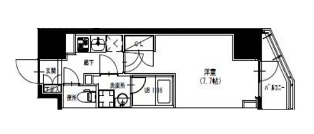 S-RESIDENCE 曳舟の物件間取画像