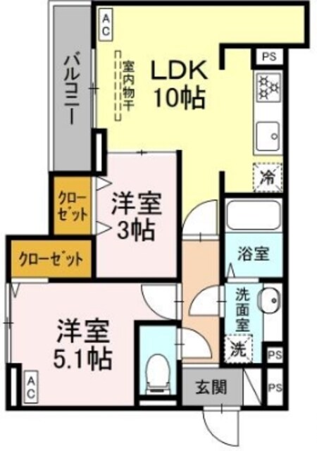 グラナーデ滝野川の物件間取画像