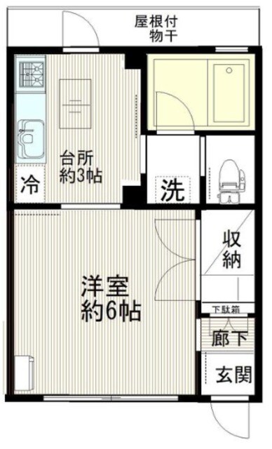 ナカムラハイツの物件間取画像