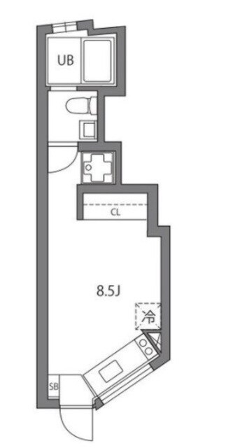 KAGURAZAKA TERRACEの物件間取画像