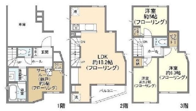 Kolet新座の物件間取画像