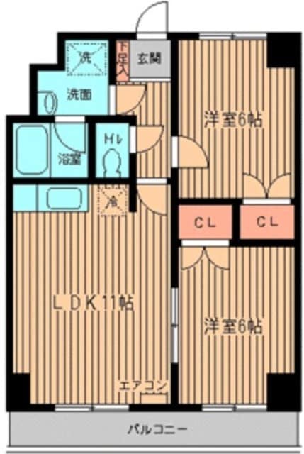 サンプレイス早宮の物件間取画像