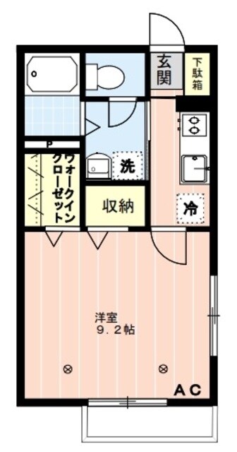 下井草駅 徒歩10分 1階の物件間取画像