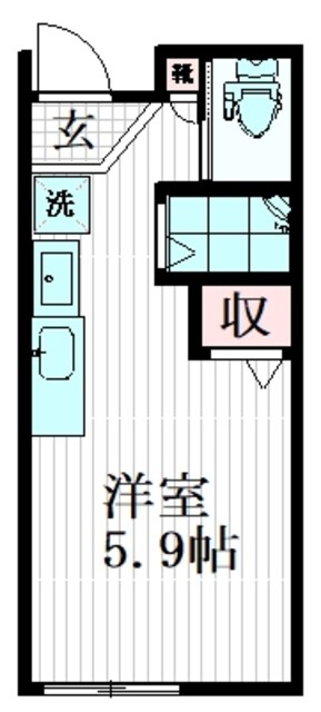 ヴォルシュレール要町の物件間取画像