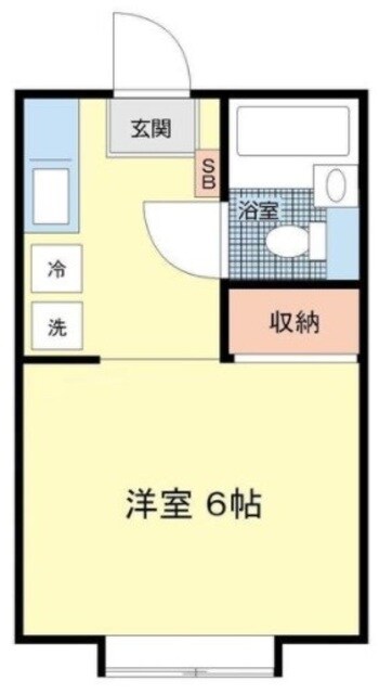 MTKコーポの物件間取画像