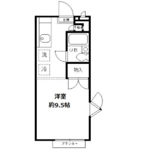 物件間取画像