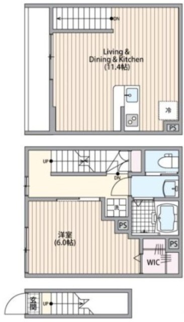 ミハス市川の物件間取画像