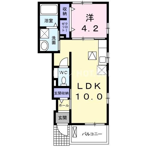 南福岡駅 徒歩27分 1階の物件間取画像