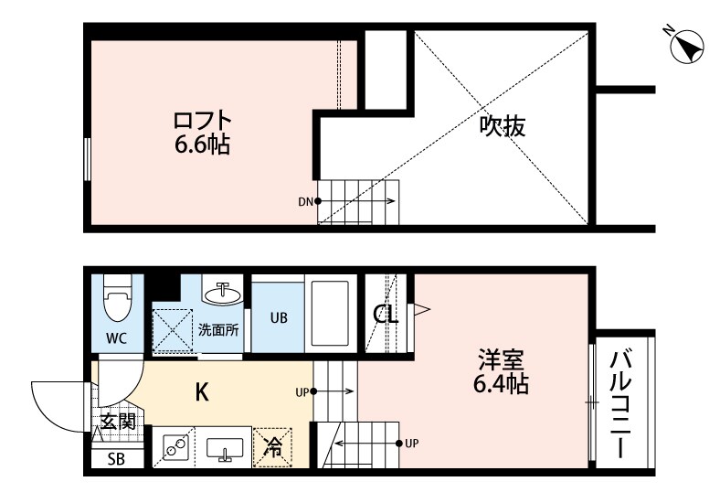 D-rise春日の物件間取画像