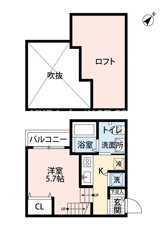 マルスヴァンサンク一番館の物件間取画像