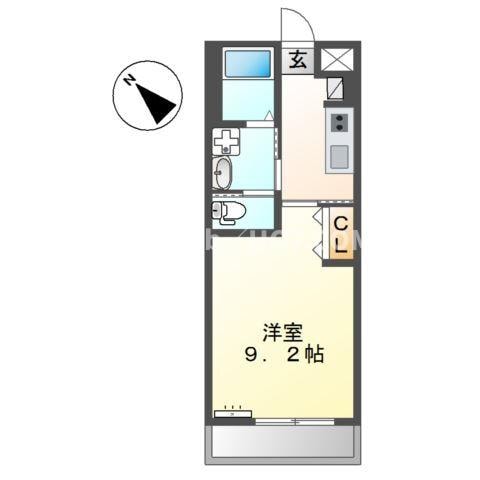 箱崎駅 徒歩9分 2階の物件間取画像