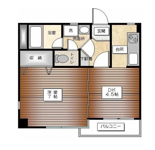 四谷F&Tビルの物件間取画像