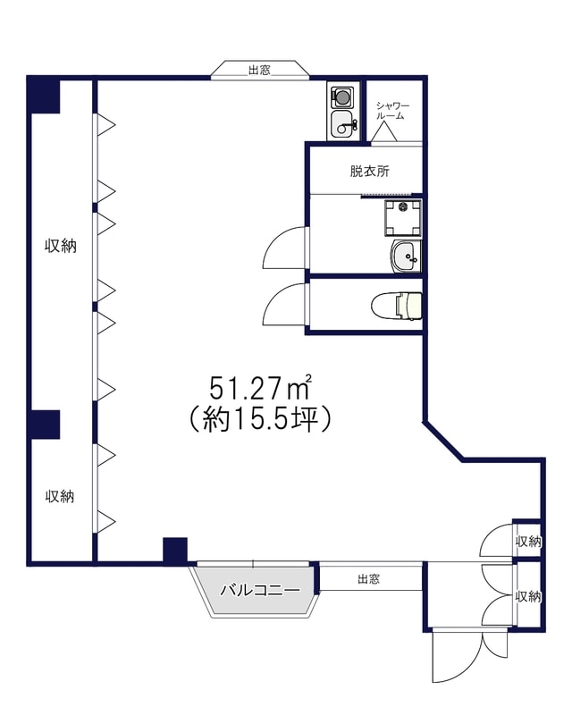 四ツ谷アスティの物件間取画像