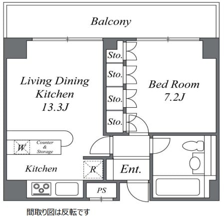 マナハウス四谷の物件間取画像