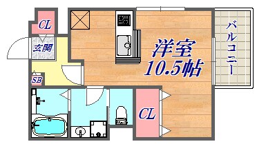 プラージュコート浜の物件間取画像