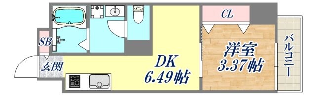 EIJU Tsukamotoの物件間取画像