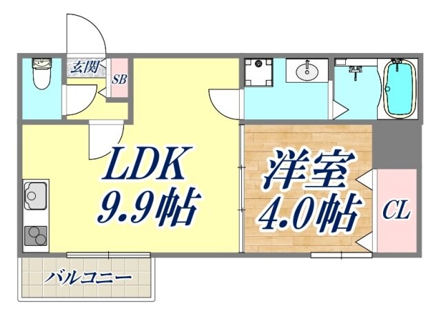 Fasecia Lutzの物件間取画像