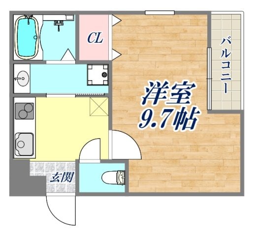 フジパレス西本町5番館の物件間取画像