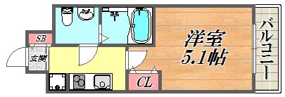 アリビオ立花2の物件間取画像