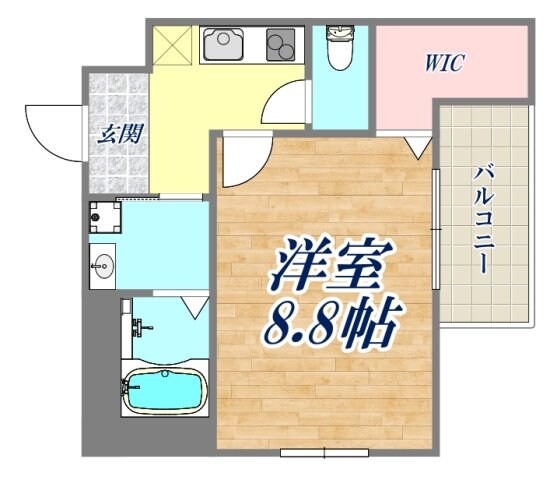 フジパレス尼崎園田3番館の物件間取画像