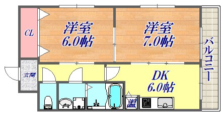 ルネス栄の物件間取画像