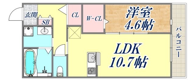 (仮称)若王寺町新築マンションの物件間取画像