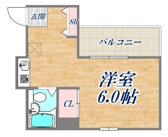 ユニティ園田の物件間取画像