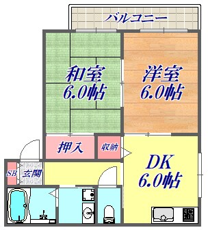 カサグランデ21の物件間取画像