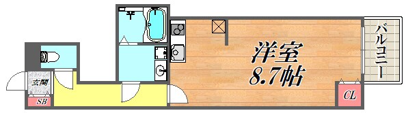 SK109の物件間取画像