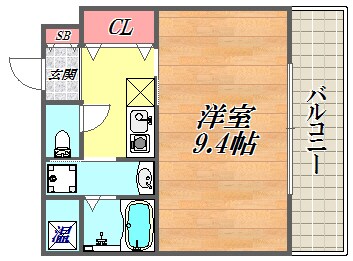 ラ・コピエ南塚口の物件間取画像