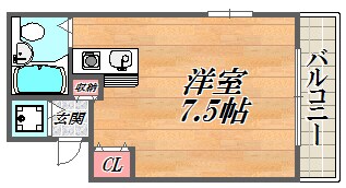 エンプレス武庫元町の物件間取画像