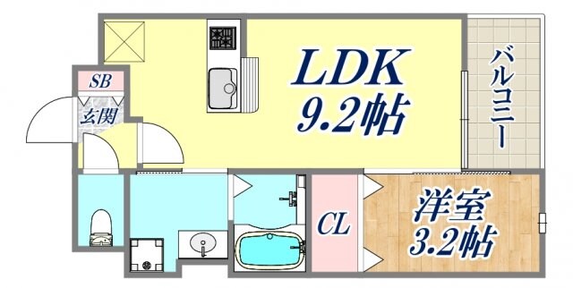 フェリシアの物件間取画像