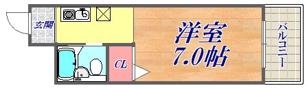 アシスト・スクウェア1の物件間取画像