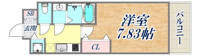 Ｌｕｘｅ東灘の物件間取画像