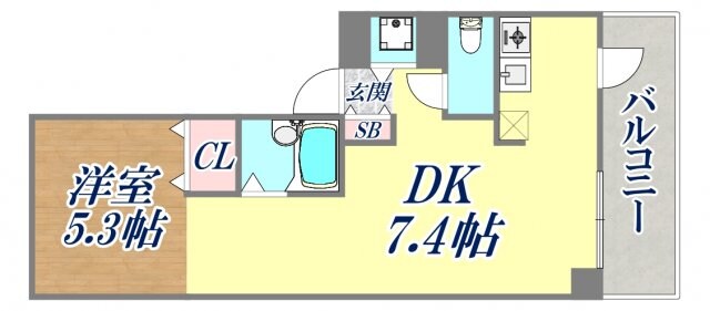 サンライズコートの物件間取画像