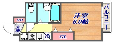 スペラーレ御影の物件間取画像