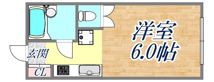 ルシエール甲東園の物件間取画像