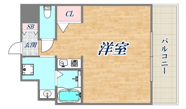 AIROSE芦屋の物件間取画像