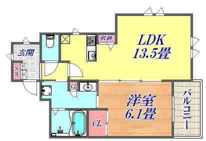 Amistadの物件間取画像