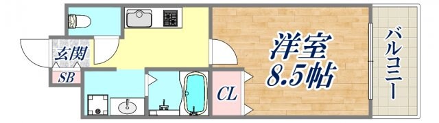 BLOOM LIFE TSUKAGUCHIの物件間取画像