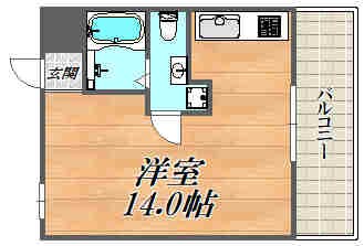 デイグラン武庫之荘の物件間取画像