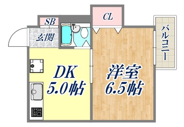 ヴィラ松島の物件間取画像