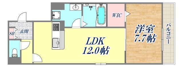 アルカンシエルの物件間取画像