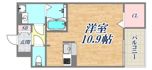 サンライズガーデン宝塚の物件間取画像