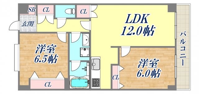 ひよどりの物件間取画像