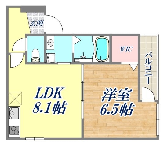 フジパレス西宮春風公園2番館の物件間取画像