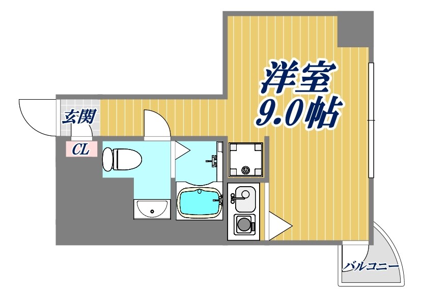 インターフェルティR2甲子園の物件間取画像