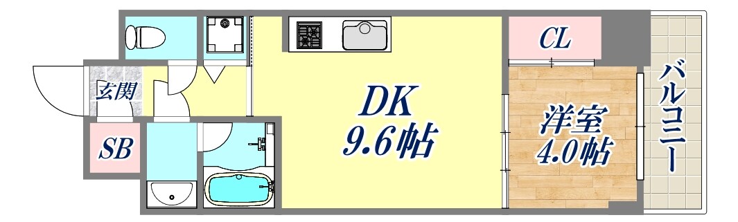 La Douceur西宮北口の物件間取画像