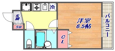 ハイム・ラメールの物件間取画像